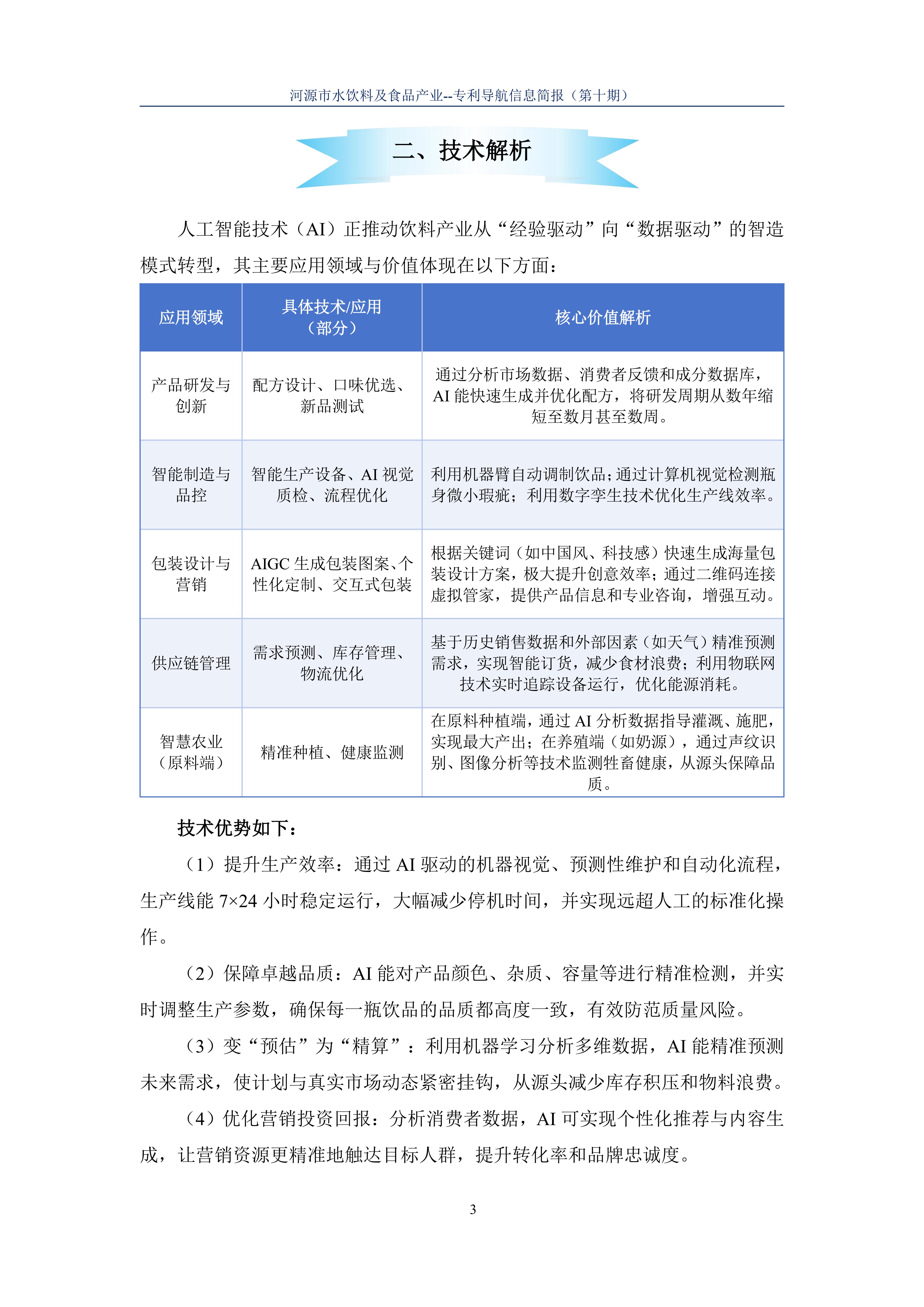 水饮料及食品产业专利导航信息简报-第10期-AI技术应用篇（20251212）(1)_05.jpg